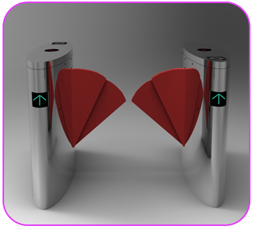 高档圆弧双翼闸/VEL-1508HM-R 